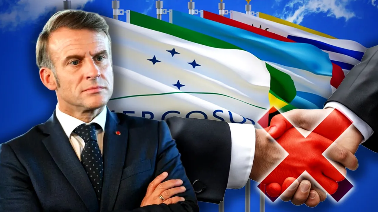 Macron dă în spate în fața fermierilor furioși: Franța nu mai votează acordul Mercosur