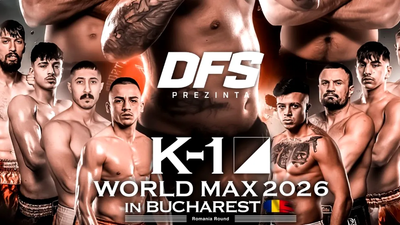 K-1 World Max este la București pe 3 aprilie! Evenimentul are loc în cadrul galei aniversare Dynamite Fighting Show
