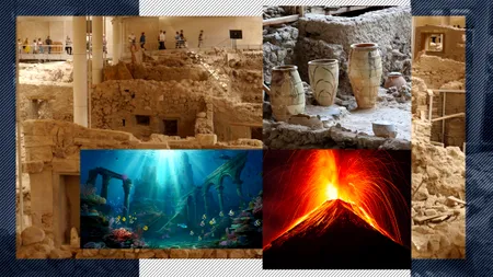 Legenda ATLANTIDEI a lui Platon, inspirată de o erupție vulcanică devastatoare din Santorini care s-a petrecut acum 3600 de ani
