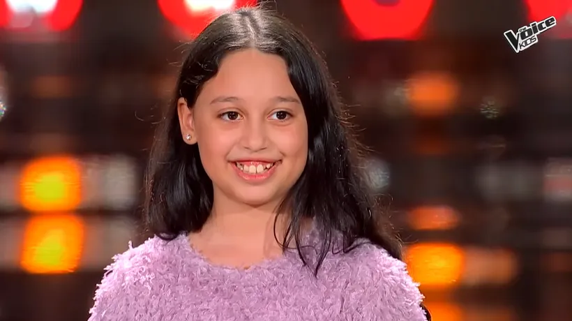 Valentina, puștoaica de 10 ani, de origine română, ajunsă în finala „The Voice Kids” din Italia. Ce surpriză i-au făcut organizatorii show-ului