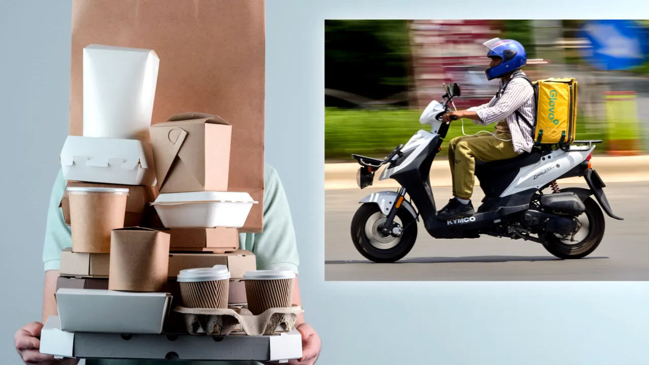 Câți bani primește un livrator Glovo care lucrează pe timp de ploaie. Ce sunt „bonusurile de vreme rea”