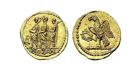 Monede și podoabe dacice recuperate de pe piața neagră, expuse la Muzeul Național de Istorie