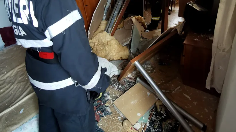 CONSTANȚA. Trei bărbați au fost răniți în urma unei explozii - FOTO