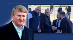 Miliardarul ucrainean despre care a scris Gândul a venit la București să-i aducă un omagiu lui Mircea Lucescu, flancat de o armată de bodyguarzi, ca un șef de stat