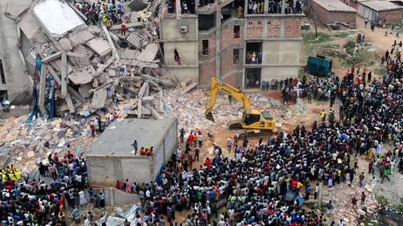 A fost stabilită cauza prăbușirii clădirii din Bangladesh, catastrofă soldată cu peste 500 de morți
