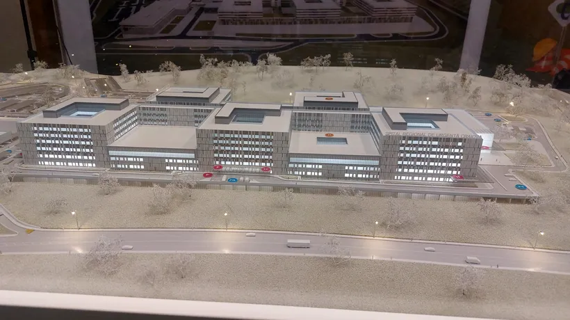 FOTO: Cum va arăta Spitalul Regional de la Craiova și când ar urma să înceapă lucrările / Construcția va fi cât jumătate din Casa Poporului
