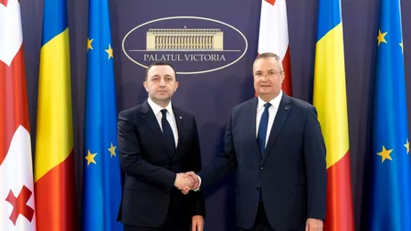 Nicolae Ciucă și prim-ministrul Georgiei, Irakli Garibashvili au discutat despre menținerea stabilității Guvernului pro-european în Republica Moldova