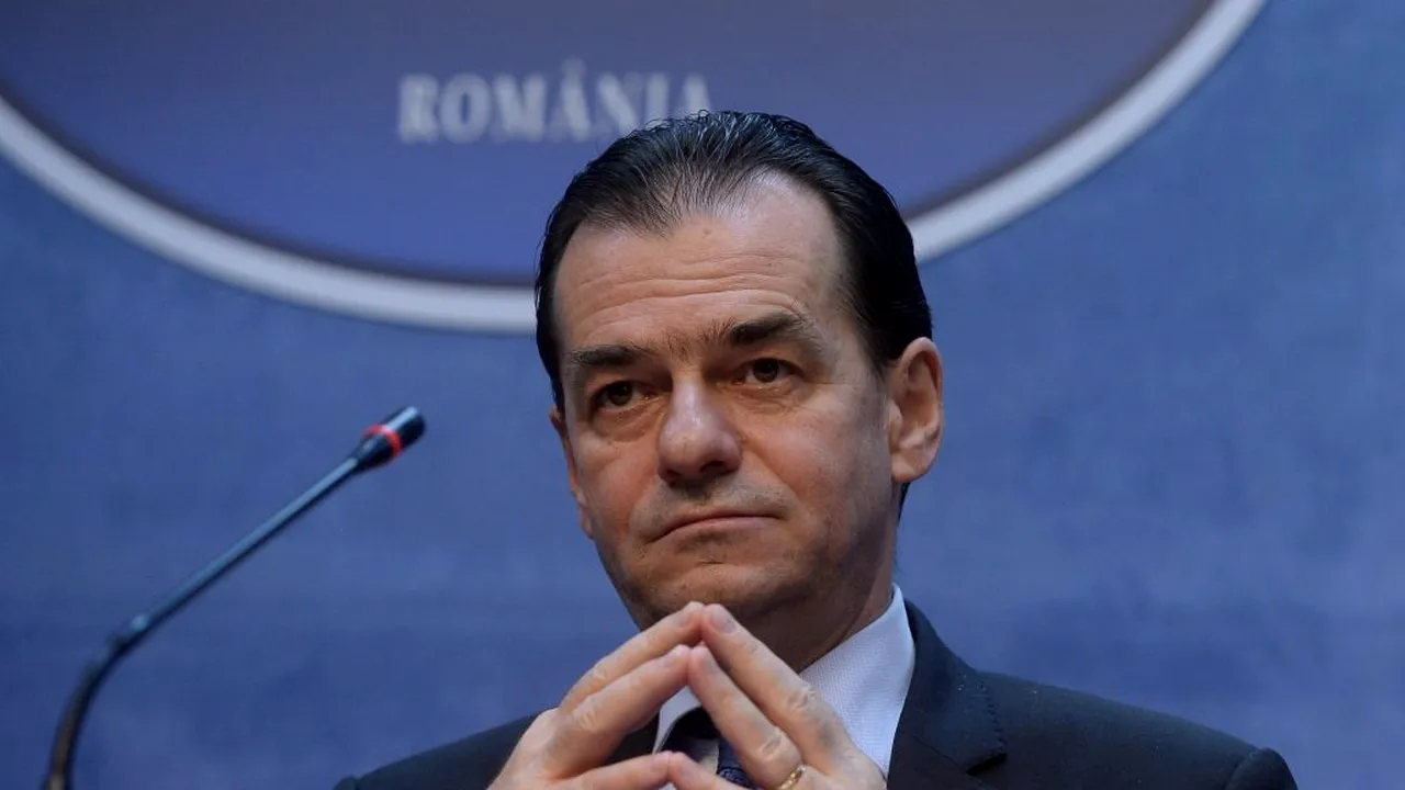 ȘEDINȚĂ DE GUVERN. Executivul Ludovic Orban elimină 