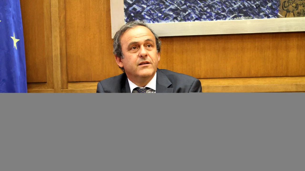 Michel Platini va demisiona de la președinția UEFA 