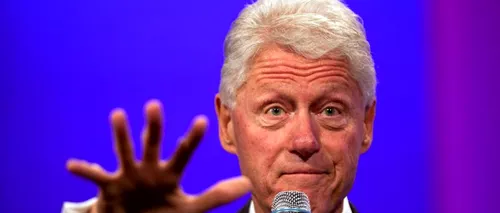 Bill Clinton: Hillary a pierdut alegerile din cauza directorului FBI, James Comey