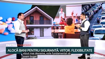 Alexandru Chirilă la „Pastila Financiară”: „75% dintre familiile din ROMÂNIA trebuie să-și creeze fond de urgență”