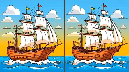 TEST de perspicacitate | Câte diferențe sunt între cele două poze?