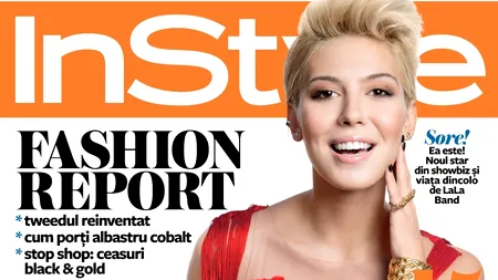 Sore din Pariu cu Viața apare în primul ei pictorial glossy, 
în revista InStyle