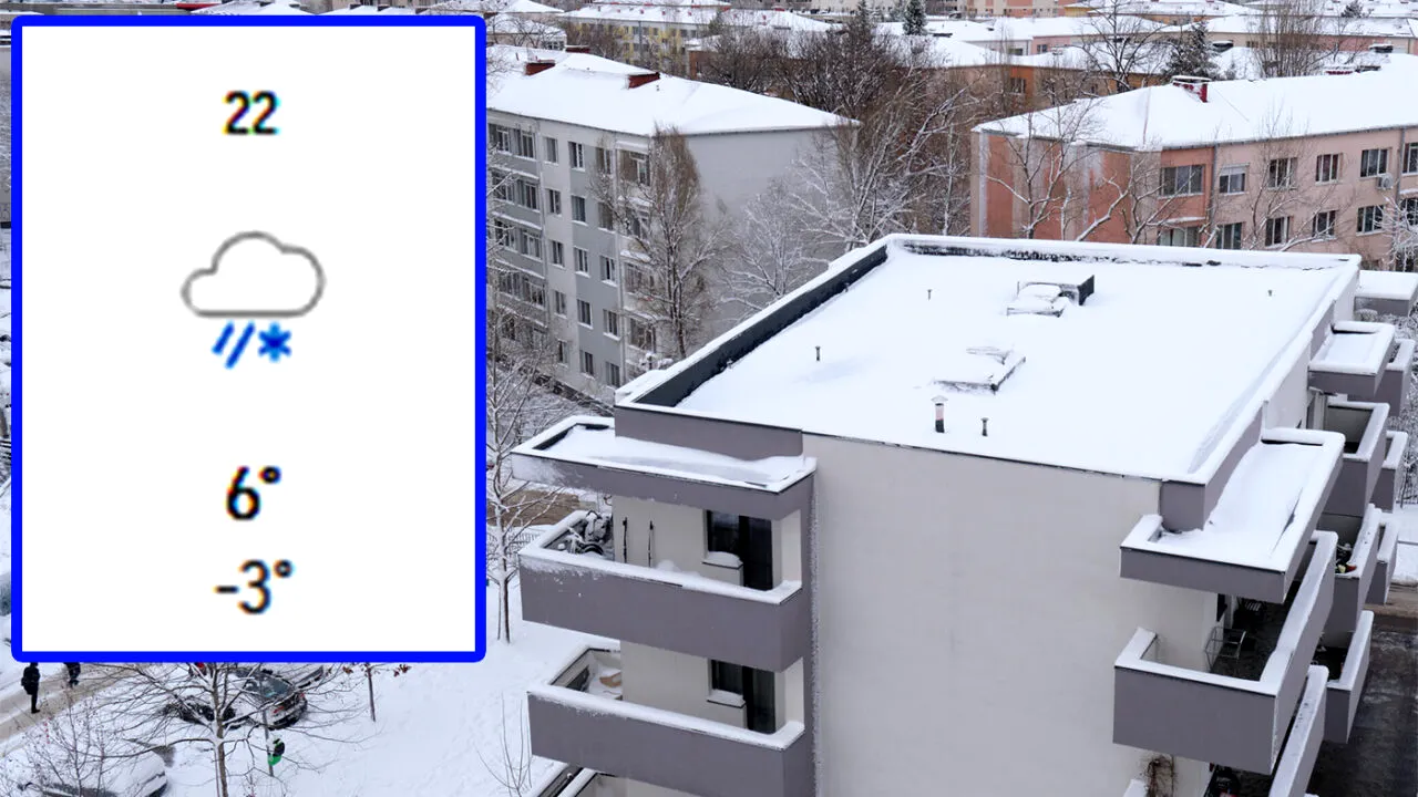 Vin ninsorile mai repede decât ne așteptam! Pe ce dată ninge în București, potrivit meteorologilor Accuweather