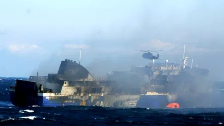 Autoritățile italiene nu au găsit niciun cadavru până acum în epava feribotului Norman Atlantic