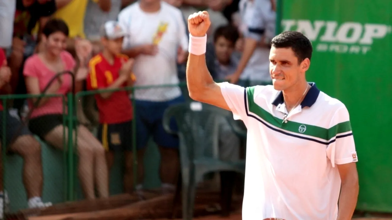 Victor Hănescu s-a calificat în finală la Banja Luka