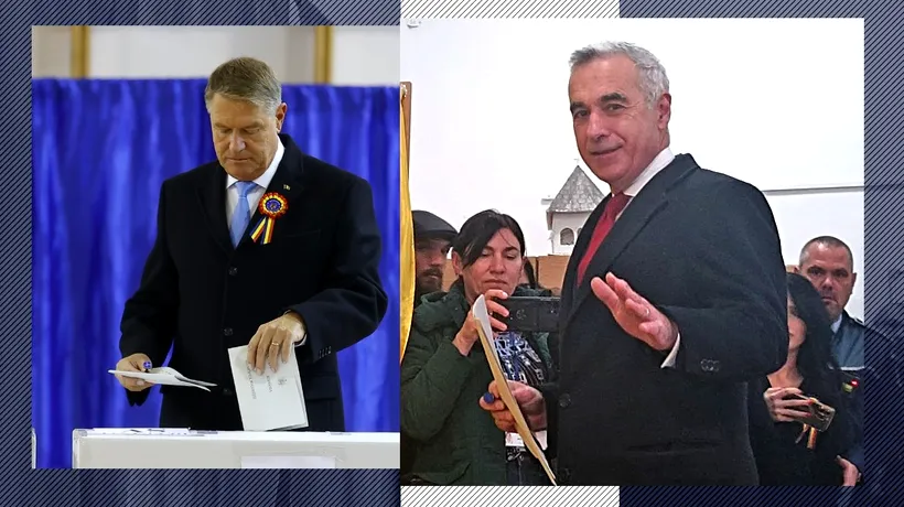 Călin Georgescu vs Klaus Iohannis/La ieșirea de la vot, a refuzat iar să răspundă întrebărilor ziariștilor