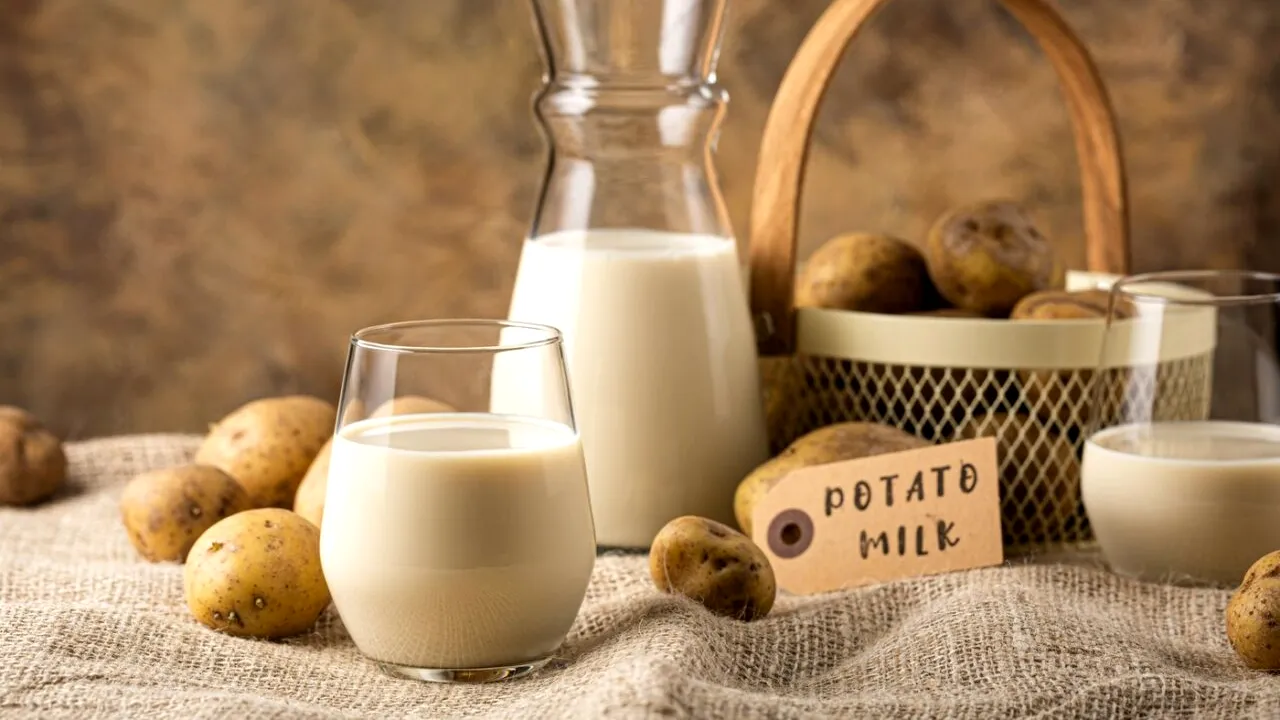 Laptele de CARTOFI, noul trend vegan care prinde viteză în Europa. Este ideal pentru persoanele cu alergii