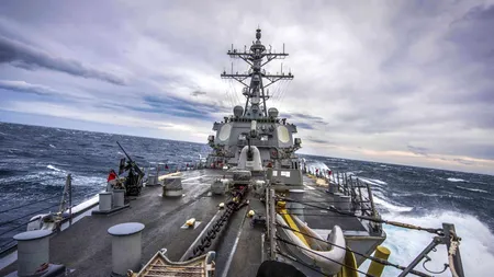 Un distrugător american, exerciții militare în apropierea Rusiei
