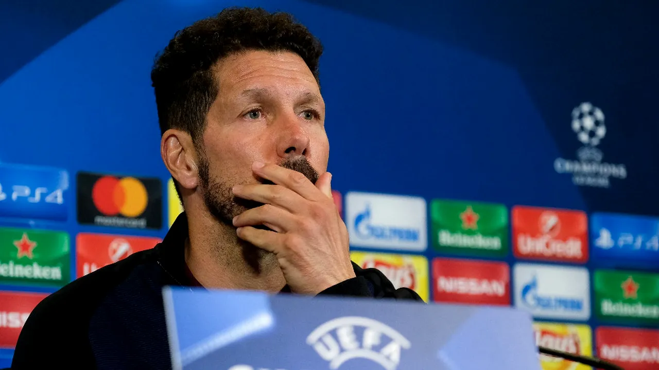 Marele Diego Simeone, cuvinte frumoase despre Daniel Prodan: 