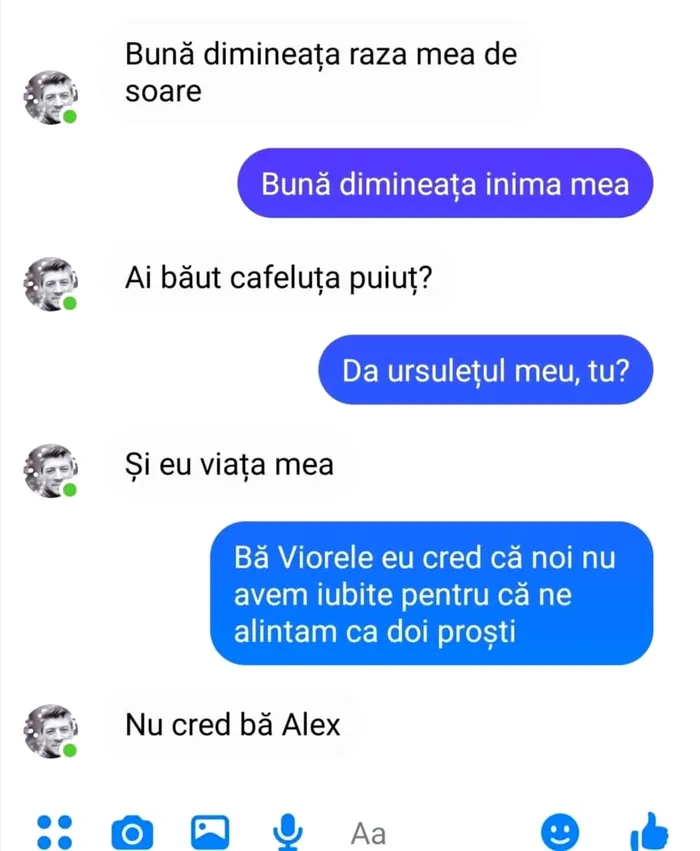 Bancul de sâmbătă | „Bună dimineața, raza mea de soare”