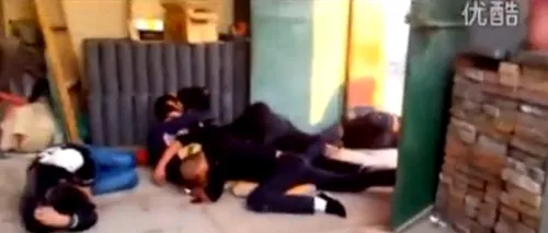VIDEO viral. Reacția unui maestru kung-fu în timpul unei evacuări forțate