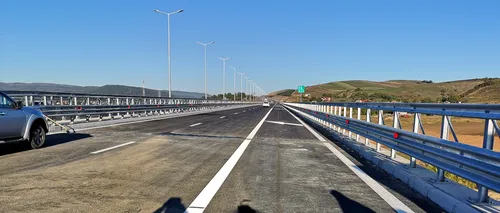 Succesuri de toamnă: Aproape 10 (ZECE) KILOMETRI din Autostrada Transilvania, DESCHIȘI traficului rutier, pe sectorul Gilău - Nădășelu