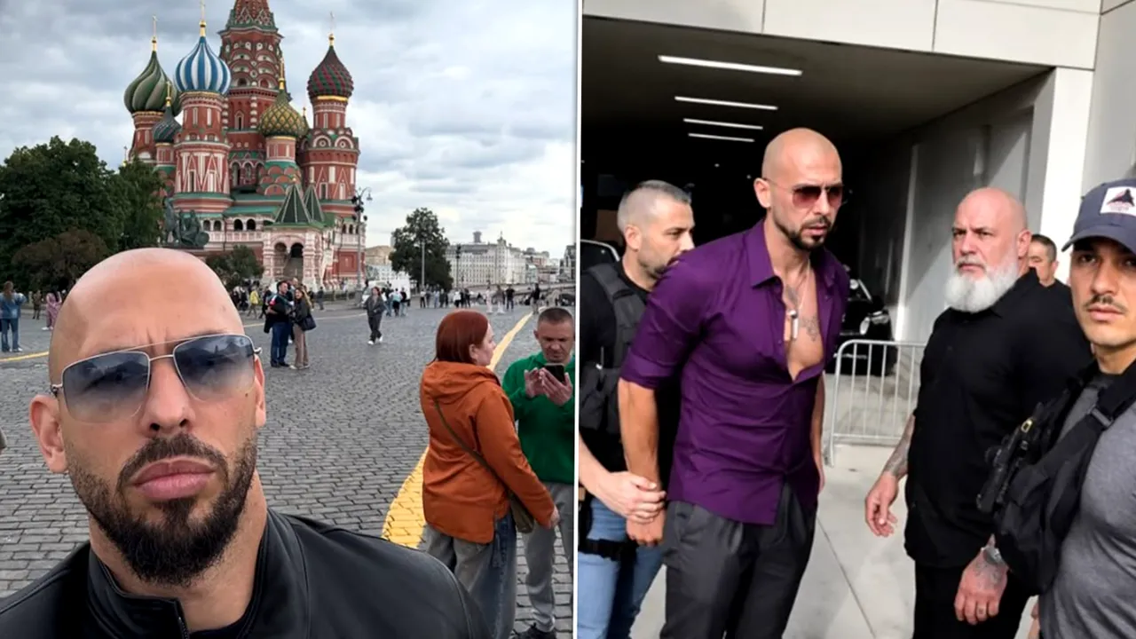 Au mușcat momeala rusească? Frații Tate, aburiți cu pâine și sare prin Moscova, iar apoi arestați chiar la evenimentul lui Umar Kremlev,omul lui Putin
