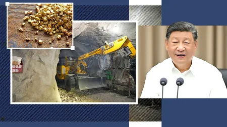 China stă pe o comoară. Situl Dadonggou, cel mai mare zăcământ descoperit în ultimele 7 decenii, are 1.444 tone de minereu de aur