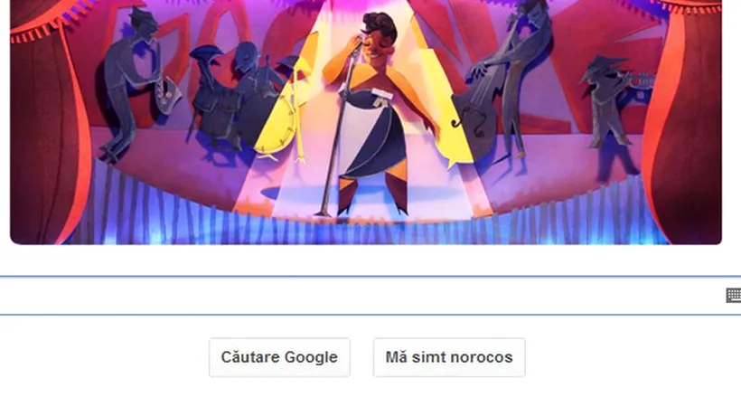 ELLA FITZGERALD, omagiată astăzi de Google printr-un Doodle. ELLA FITZGERALD, prima doamnă a cântecului. VIDEO
