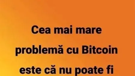 Bancul de joi | Care este cea mai mare problemă cu Bitcoin