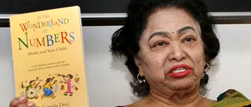 Shakuntala Devi, supranumită calculatorul uman, sărbătorită de Google printr-un logo special
