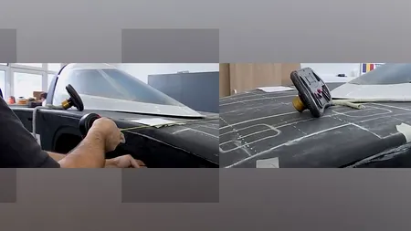 VIDEO. Cum arată mașina care se încarcă de la soare. A fost inventată de mai mulți studenți din Cluj și este acoperită cu panouri fotovoltaice