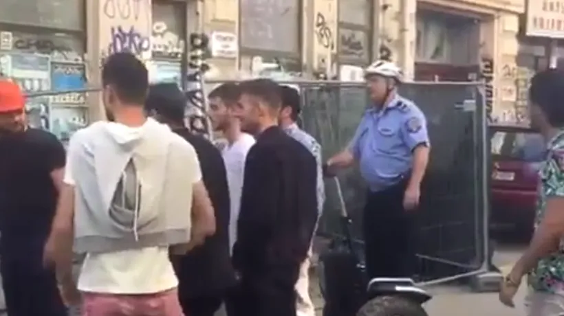 VIDEO | Asta nu scria în scenariu: Cum a reușit un polițist local să strice scena unui film în care joacă actorul Andi Vasluianu. Reacția actorilor e savuroasă
