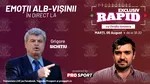 Grigore Sichitiu vine astăzi la „EXCLUSIV RAPID”, de la ora 18:30, în direct pe YouTube – ProSport