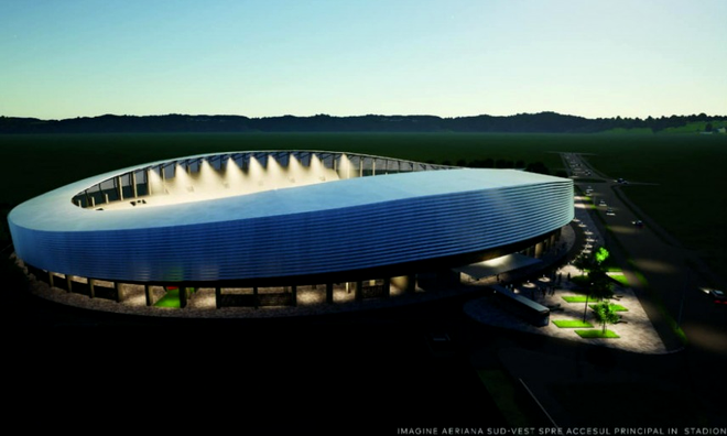 După eșecul arenei “Eugen Popescu”, la Târgoviște începe construirea unui nou stadion de 12.000 de locuri