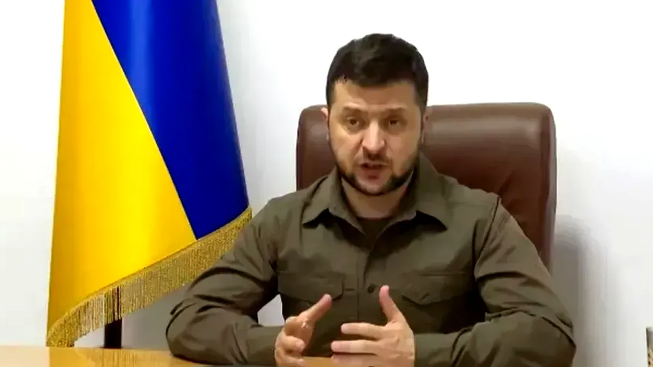 Zelenski, intervenție la videoconferința G7 de duminică: Chiar ieri o bombă rusească a ucis 60 de civili care se refugiau într-o școală