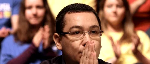 Ponta: Nu voi discuta cu PDL, în condițiile în care a anunțat că nu susține Guvernul