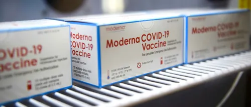 Peste 160.000 de doze de vaccin Moderna ajung vineri în România