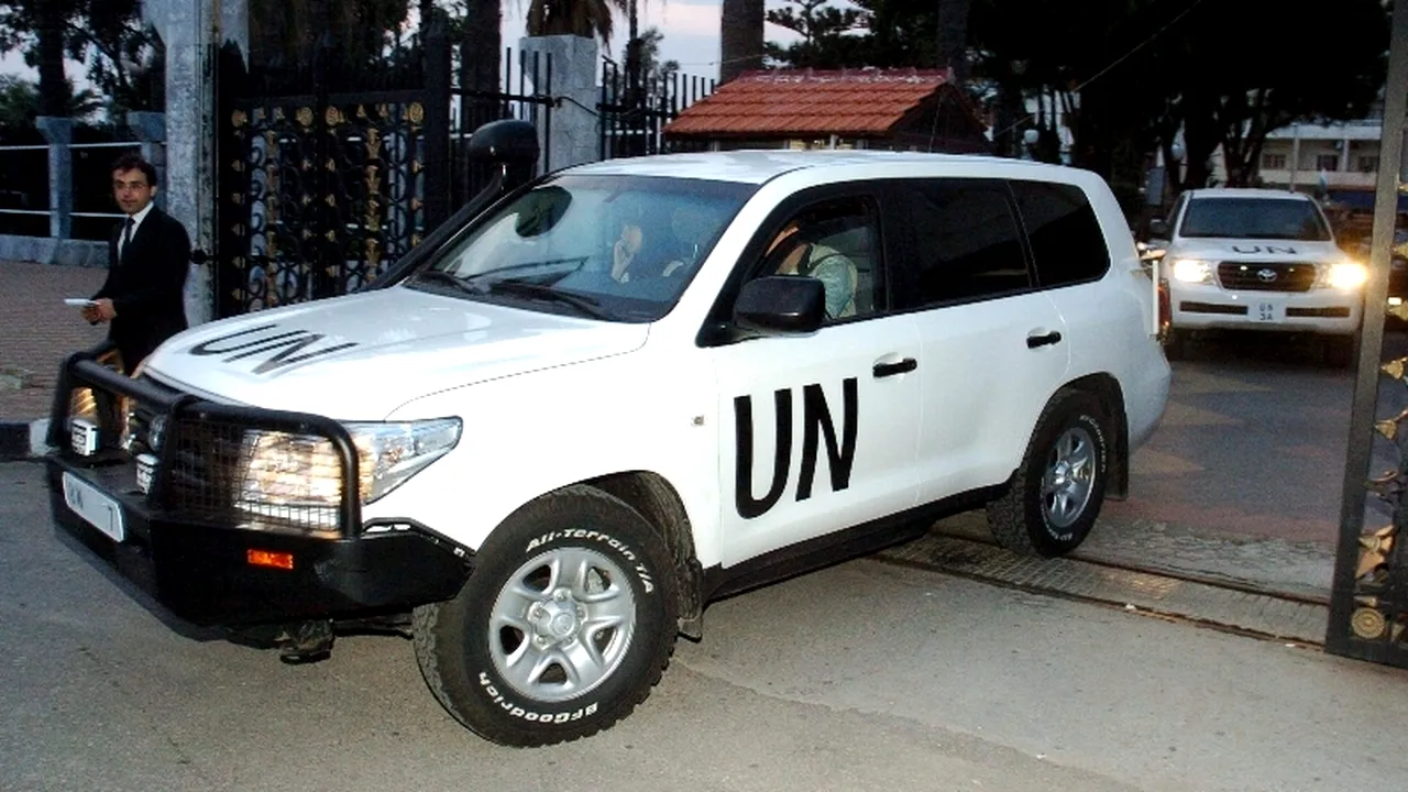 Cinci ofițeri români au plecat către Siria, în misiunea de monitorizare a ONU