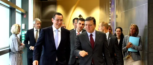 Jose Manuel Barroso: Nu vor exista dificultăți în colaborarea cu Victor Ponta