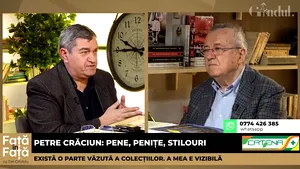 VIDEO | Petre Crăciun: „Am un stilou Flaro 3, care este de patrimoniu. Este cel mai vechi stilou făcut în România”