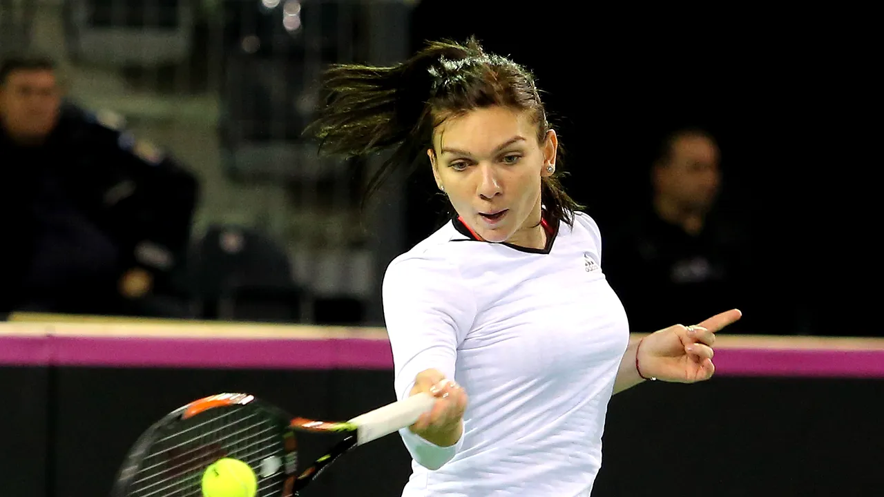 Simona Halep și Karolina Pliskova deschid meciul de Fed Cup, România- Cehia 