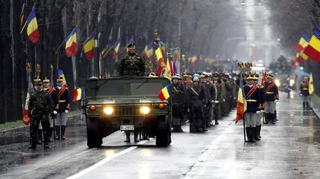 Peste 2700 militari români și străini vor participa la parada de 1 Decembrie. Străzile pe care circulația va fi restricționată în Capitală