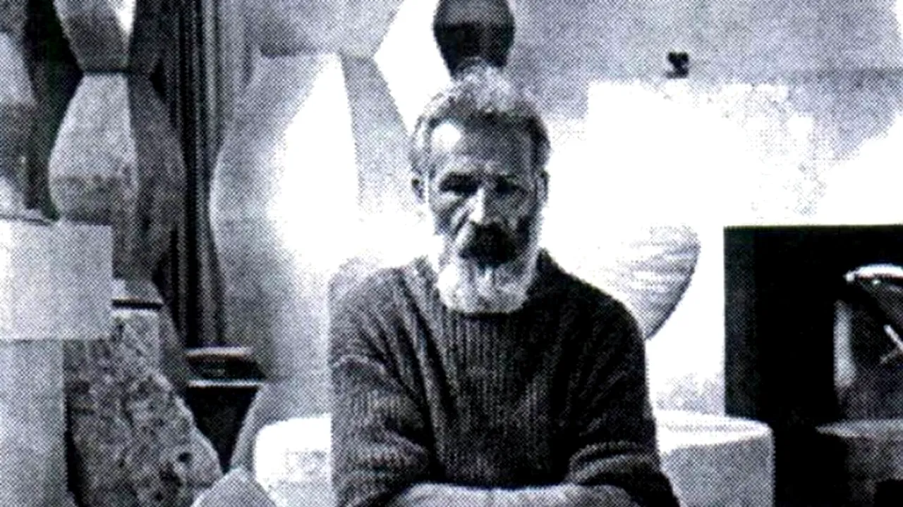 FOTO. Scrisoarea pe care Constantin Brâncuși i-a trimis-o mamei sale în anul 1903. 