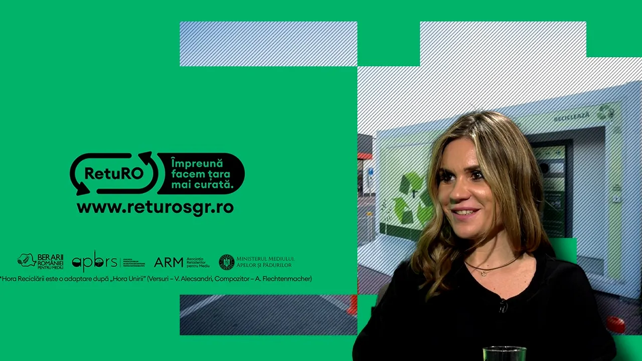 GÂNDUL GREEN | Anca Marinescu, RetuRO: „Sistemul de Garanție-Returnare are ca obiectiv recuperarea a 7 miliarde de ambalaje din piață”