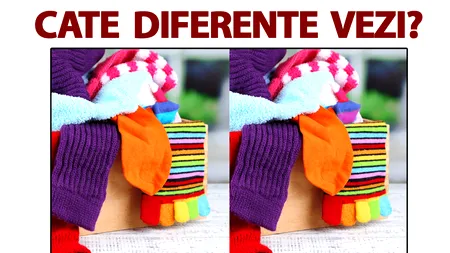 Test de inteligență pentru cei cu IQ peste 130 | Câte diferențe vezi între cele două imagini?