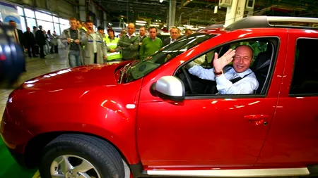 Băsescu, la fabrica de componente auto pentru Rolls Royce și Bentley: 
