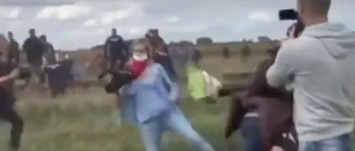 Cine este bărbatul agresat de o jurnalistă maghiară, în timp ce fugea cu copilul în brațe. Povestea lui este impresionantă