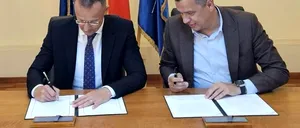 Se restabilește legătura feroviară Timișoara-SZEGED/Ministrul Sorin GRINDEANU a semnat azi documentul